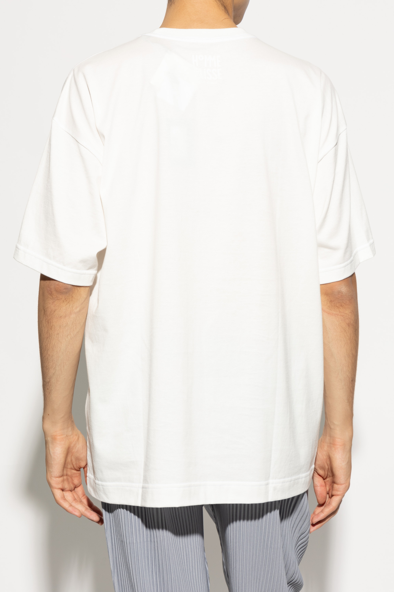 HOMME PLISSE Tシャツ・カットソー 2(M位) 2026325A0009 White T-shirt with print Homme Plissé Issey Miyake - Vitkac